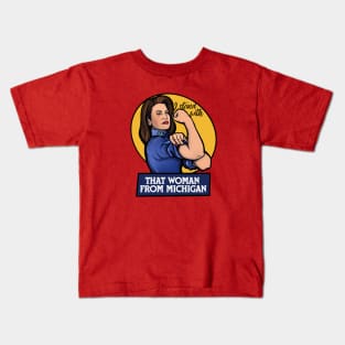 I stand with that woman from Michigan Kids T-Shirt